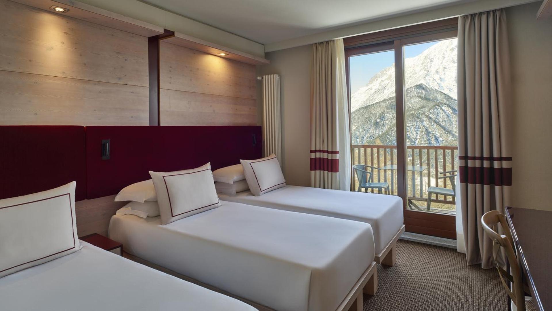 Hotel Sansicario Majestic チェザーナ・トリネーゼ 部屋 写真