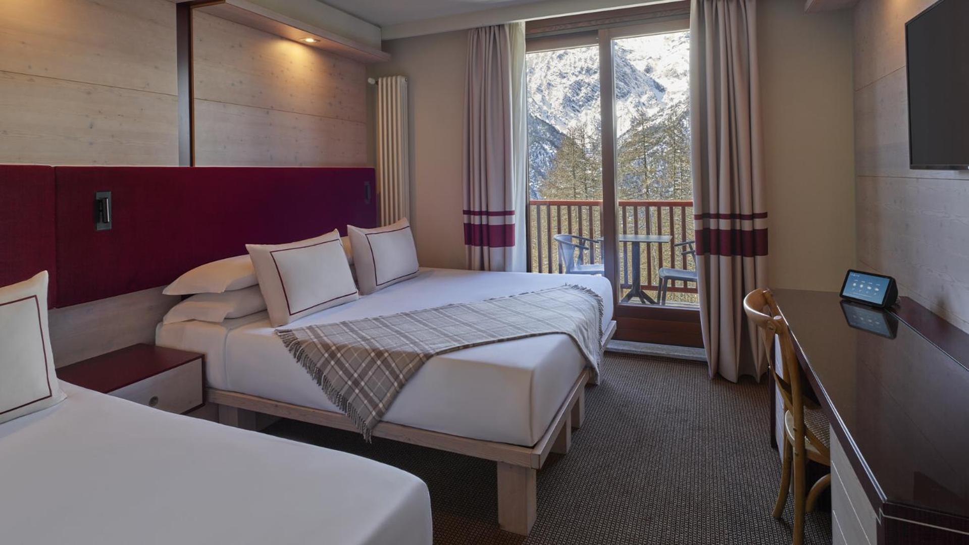 Hotel Sansicario Majestic チェザーナ・トリネーゼ 部屋 写真